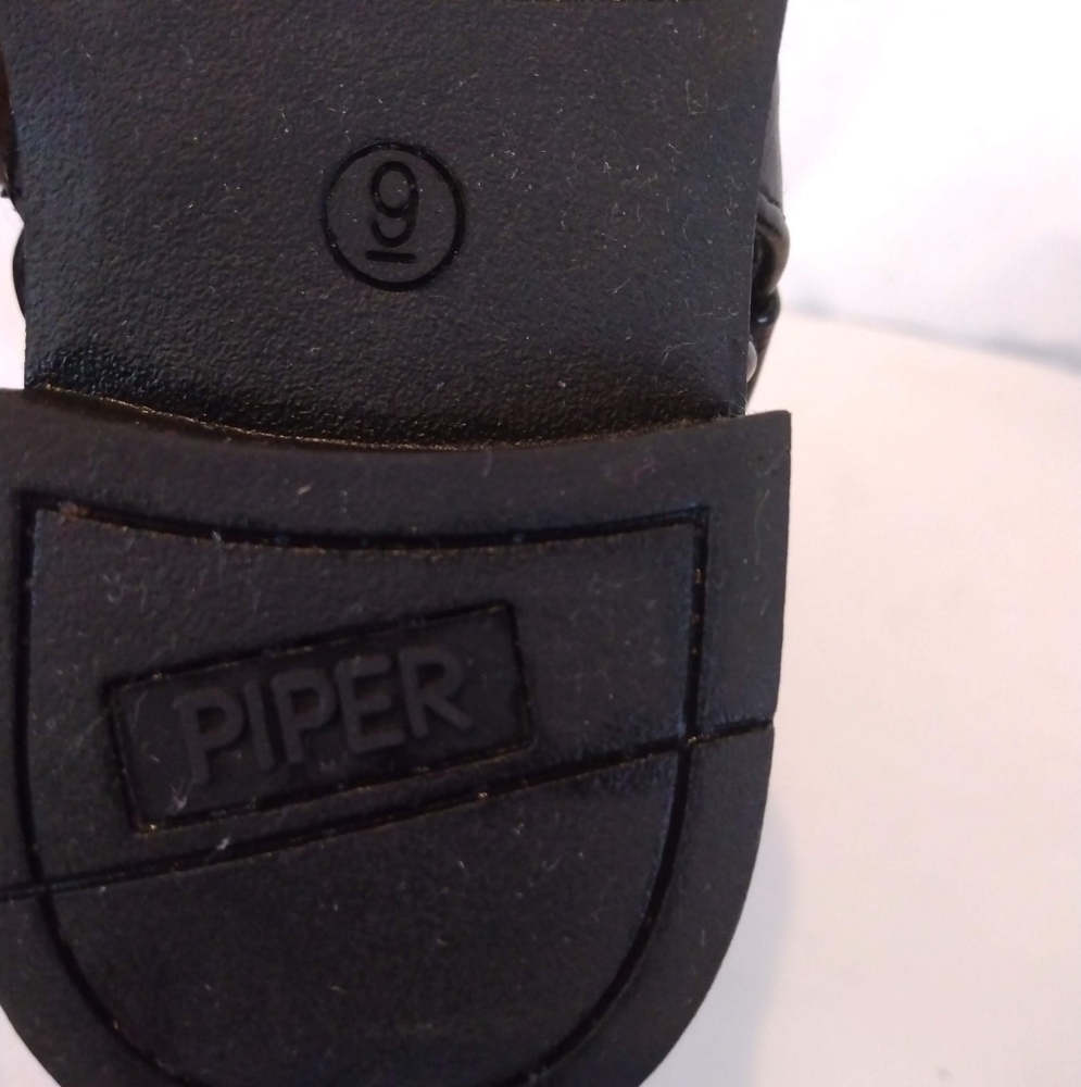 Piper Black Studded Riding Boot - Picture 14 of 14